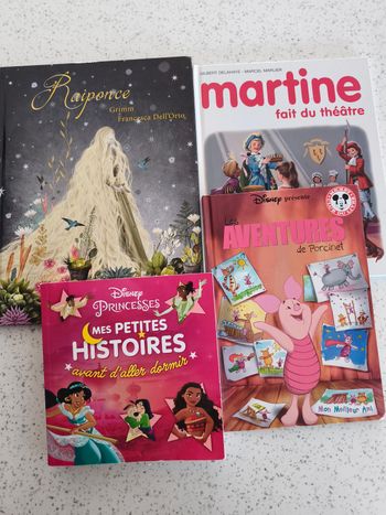 Lot de 4 livres