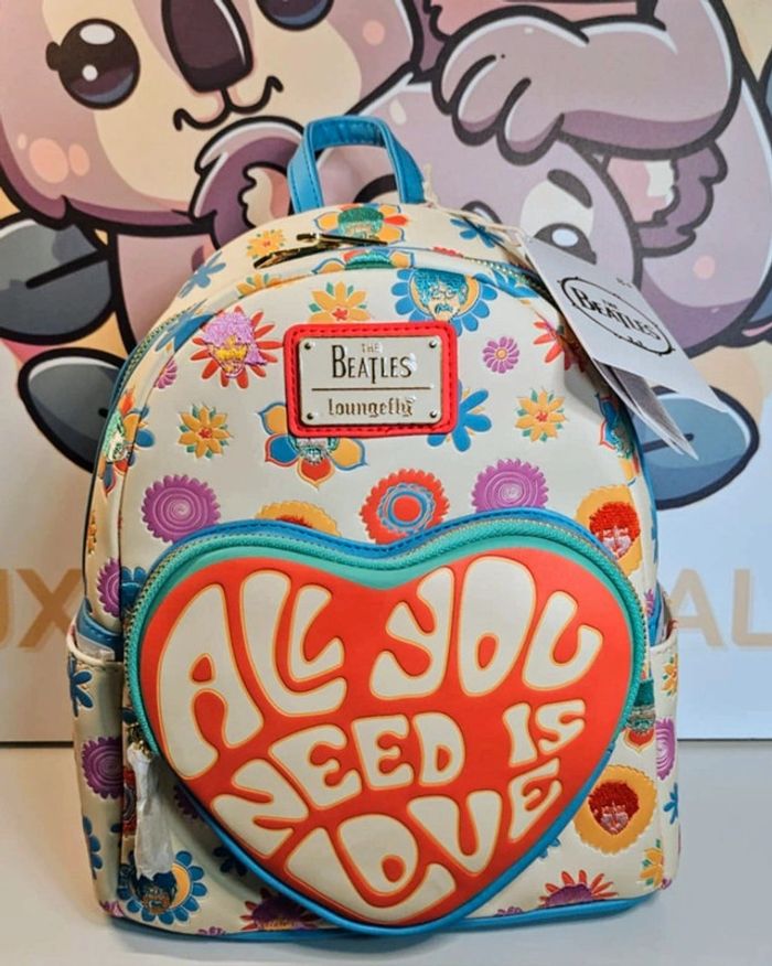 Beatles - All You Needs Is Love - Mini Sac à Dos LoungeFly