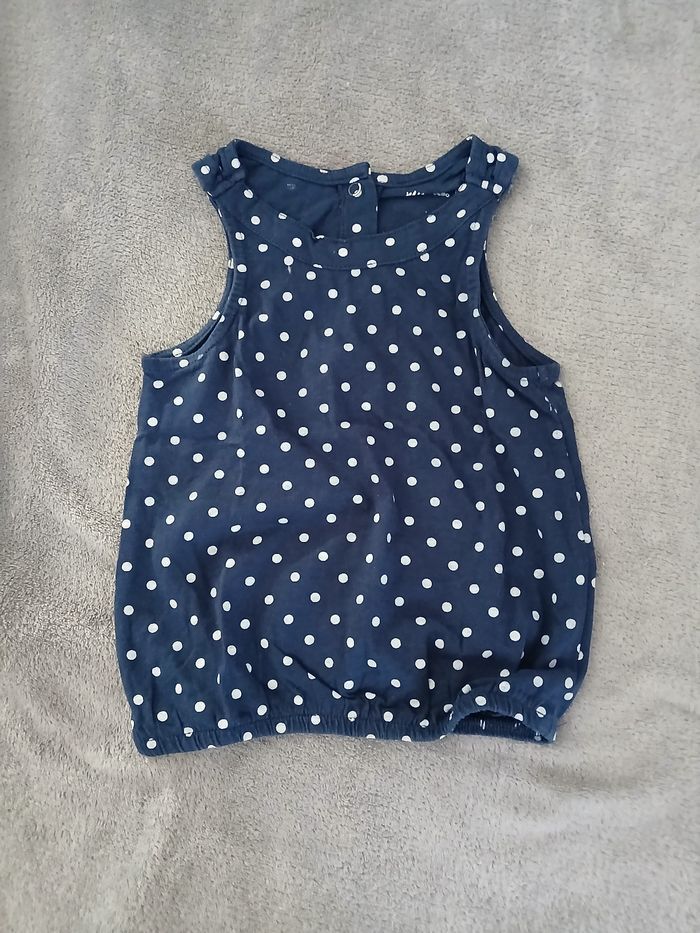 Lot de 5 t- shirt manches courtes 18 mois fille - photo numéro 2