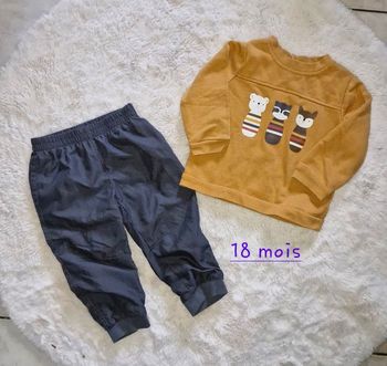 Ensemble garçon 18 mois 
