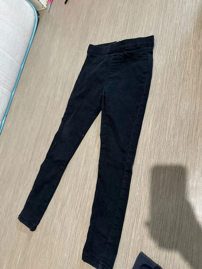 Leggins jeans noir 8 ans firefly - photo numéro 3