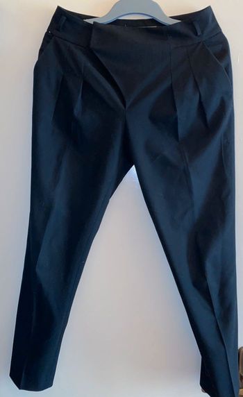 Pantalon carotte noir Zara taille S