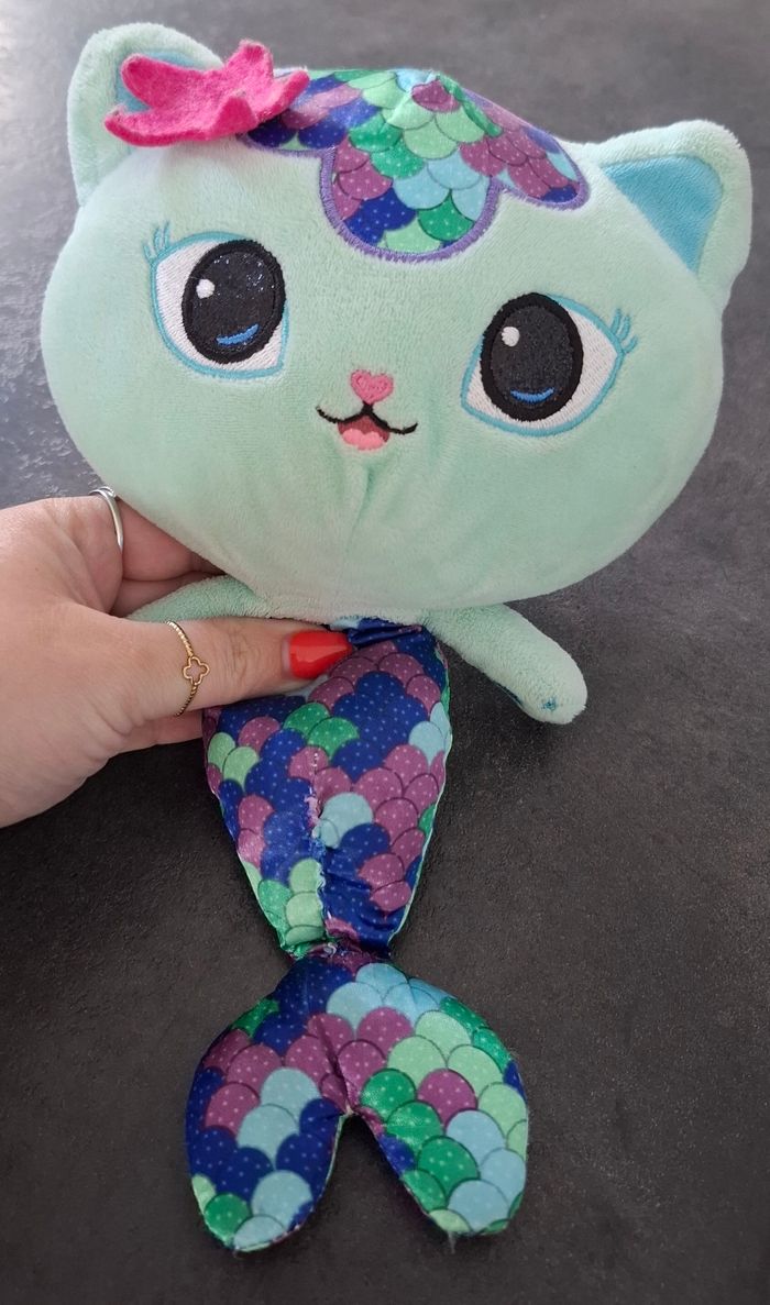 Peluche Marine 🧜♀️🐱 – Gabby et la Maison Magique - photo numéro 2