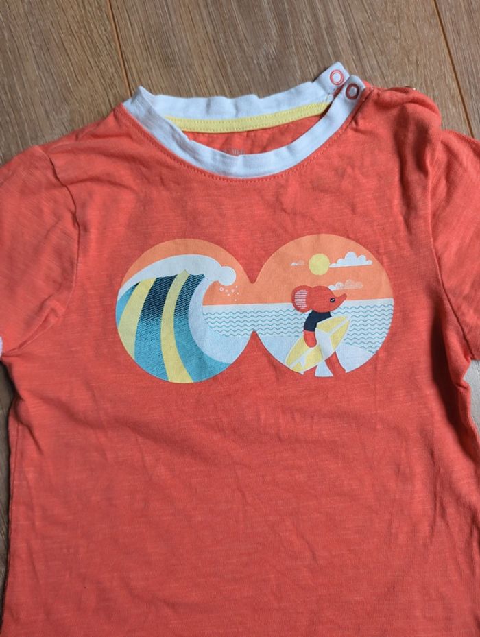 T-shirt manches courtes 18 mois - photo numéro 2