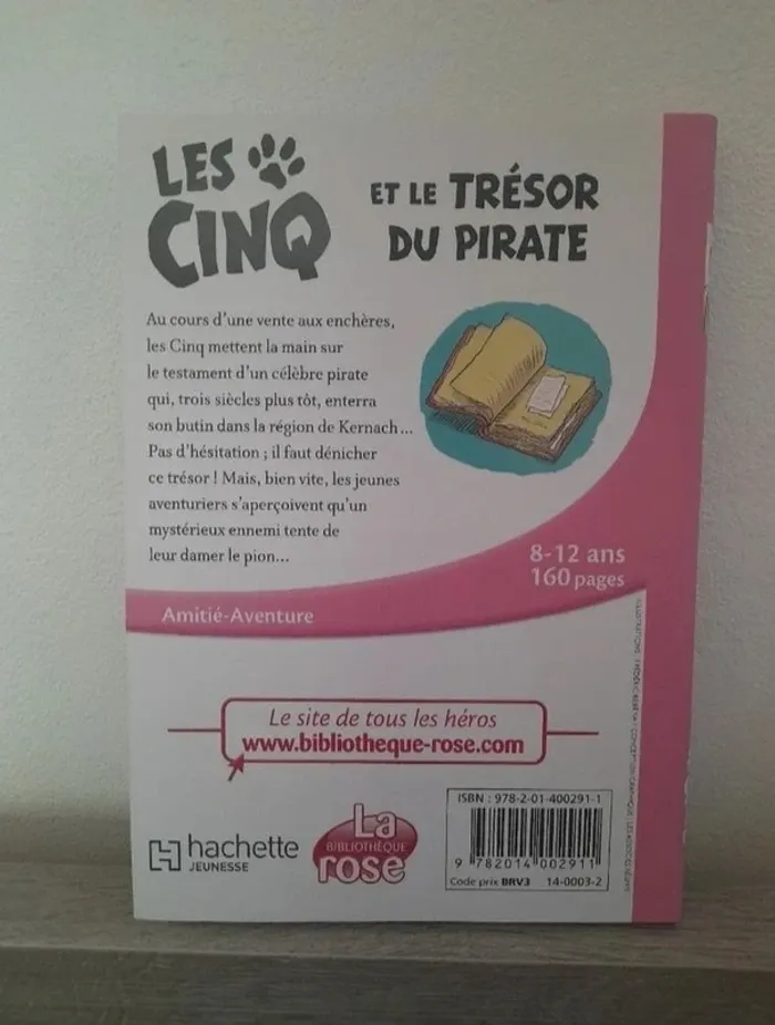 Livre les cinq et le trésor du pirate - photo numéro 2