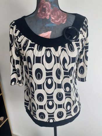 Top fluide vintage M