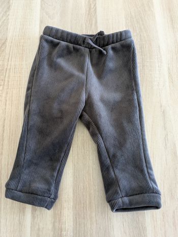 Pantalon velours chaud 12m