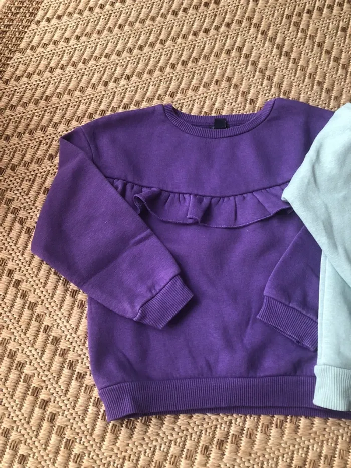 Lot de deux sweat taille 5 ans - photo numéro 2