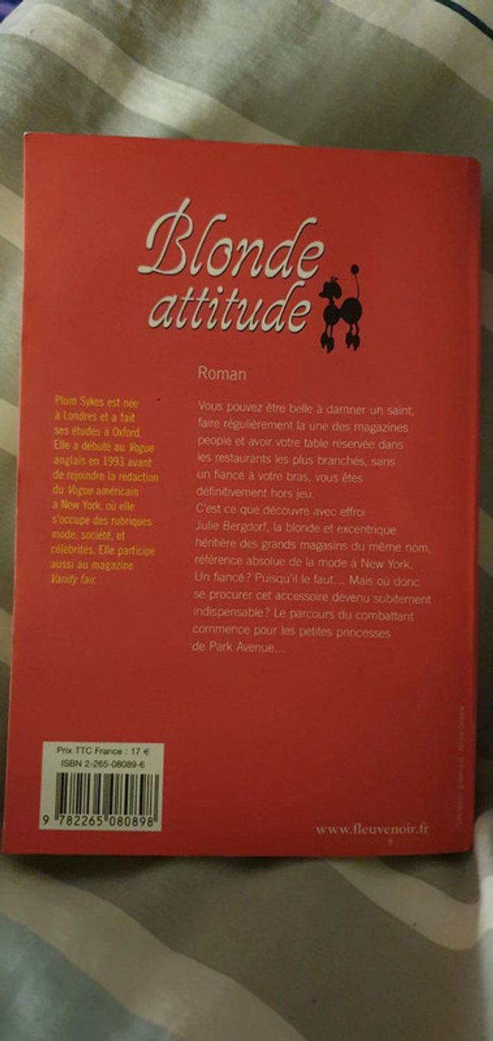 Blonde Attitude Plum Sykes - photo numéro 2