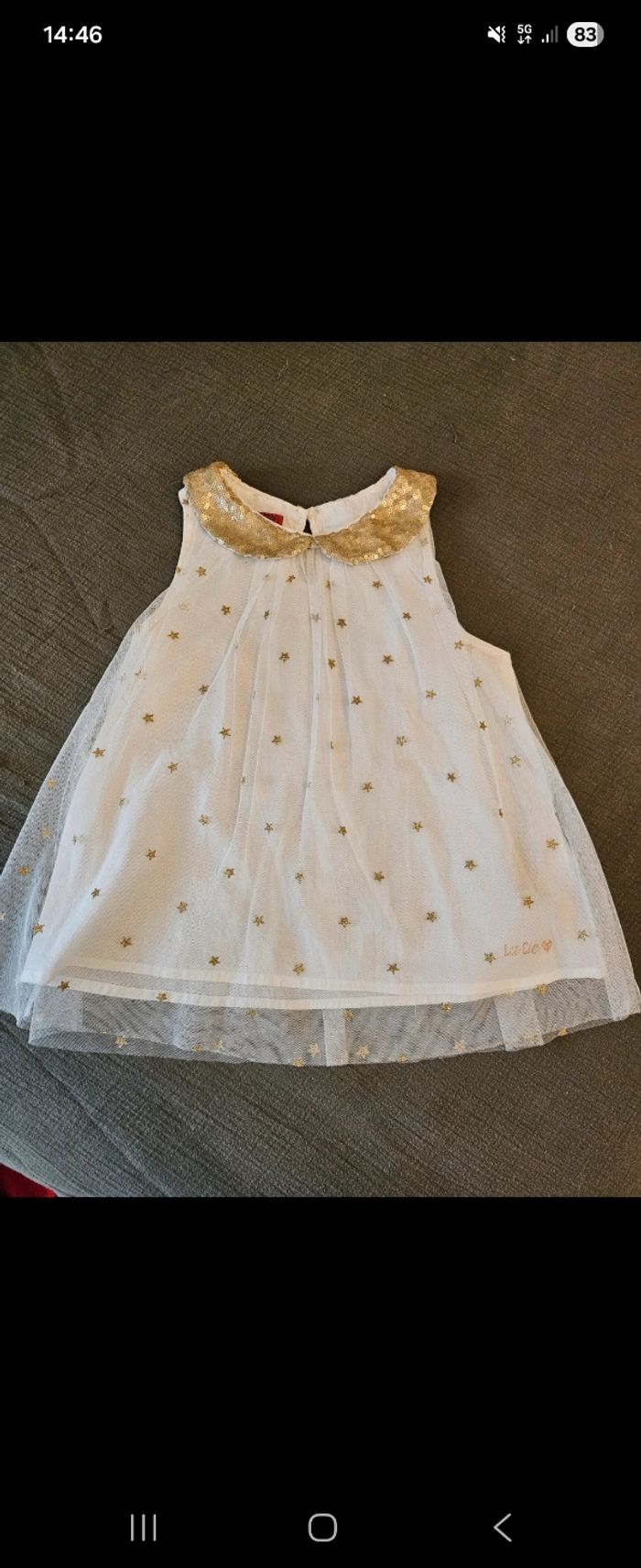 Debardeur de fêtes 8 ans