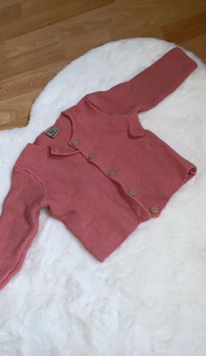 Ensemble gilet + legging 12 mois - photo numéro 2