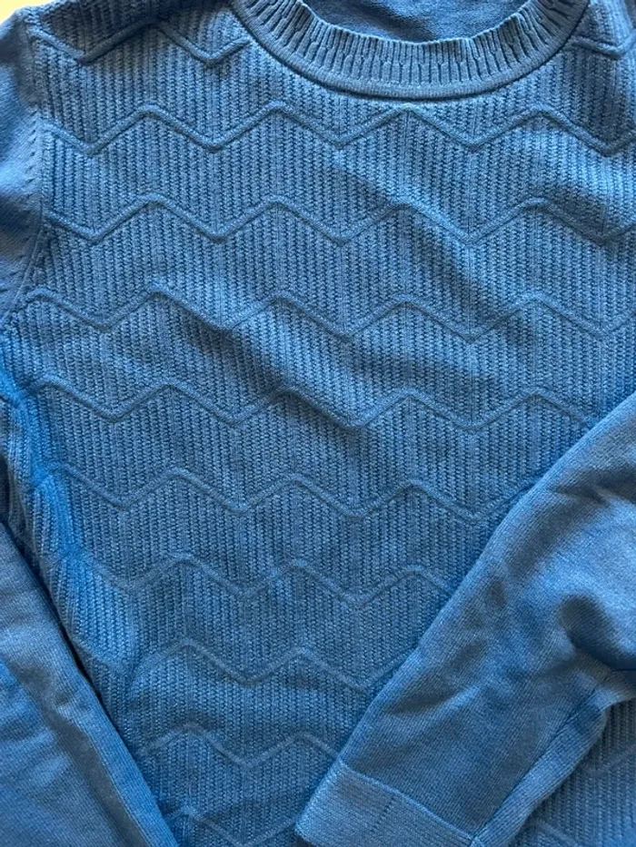Robe pull bleu neuve - photo numéro 3