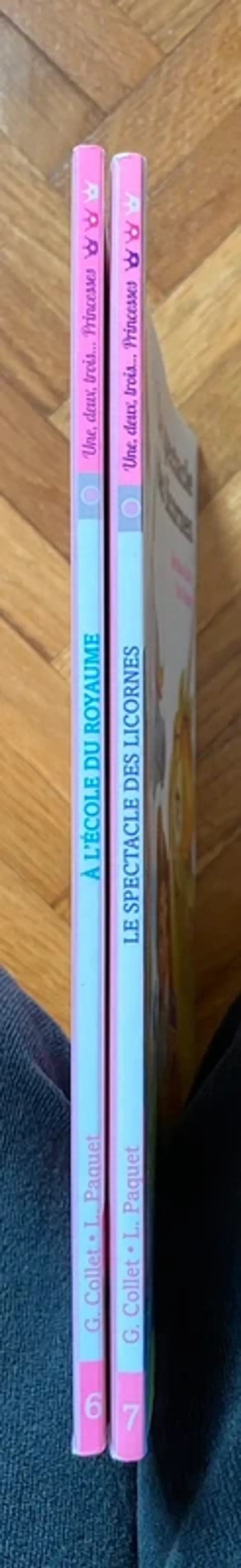 Lot de 2 livre une, deux, trois..princesse - photo numéro 2