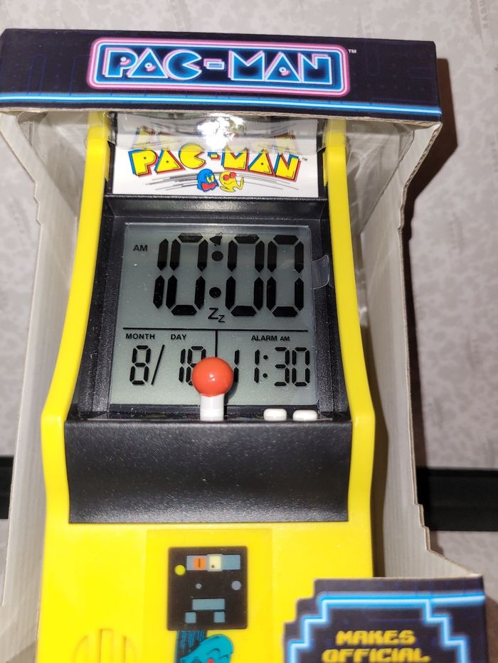 Réveil Alarm Clock Pac-Man - photo numéro 5