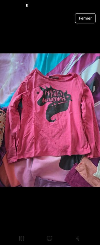 Tee-shirt fille 8ans