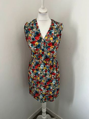 Robe à fleurs colorées Sandro S