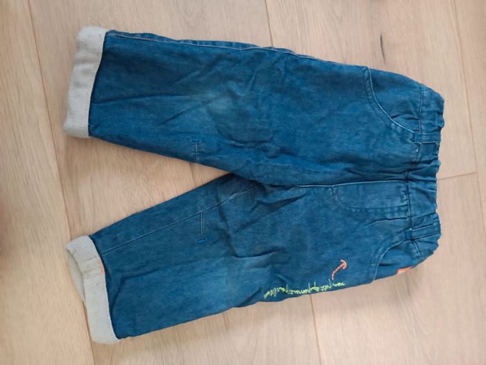 Pantalon double polaire 12 mois