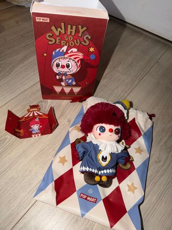 Why so serious flaming clown