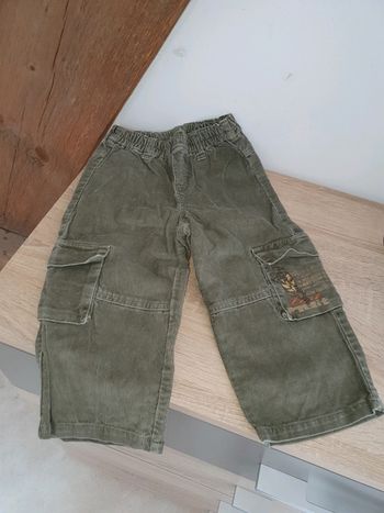 Pantalon velours 2 ans