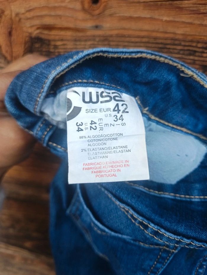 Pantalon jean denim femme - photo numéro 8