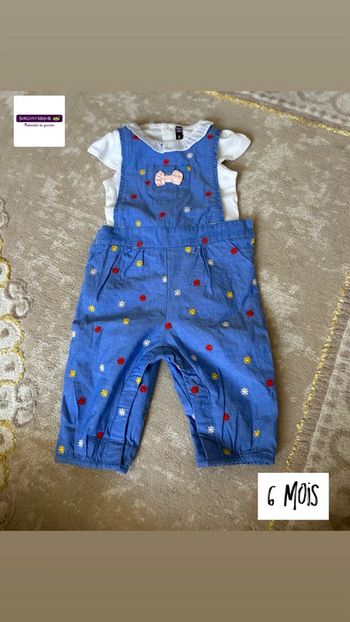 Ensemble Sergent major taille 6 mois