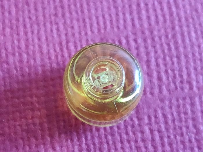 Lot 100 pièces têtes jaune transparent Lego - en parfait état - vrai Lego - photo numéro 6