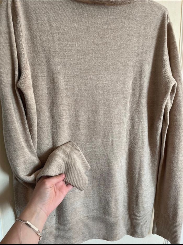 Pull beige - photo numéro 5