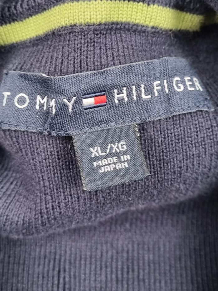 Veste zippée Tommy Hilfiger – Bleu marine – Taille XL Hommes (mesures en photos) - photo numéro 7