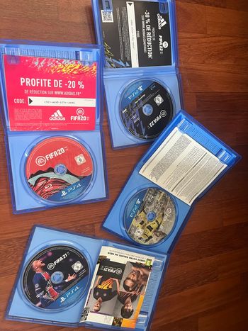 Lot jeux fifa ps4