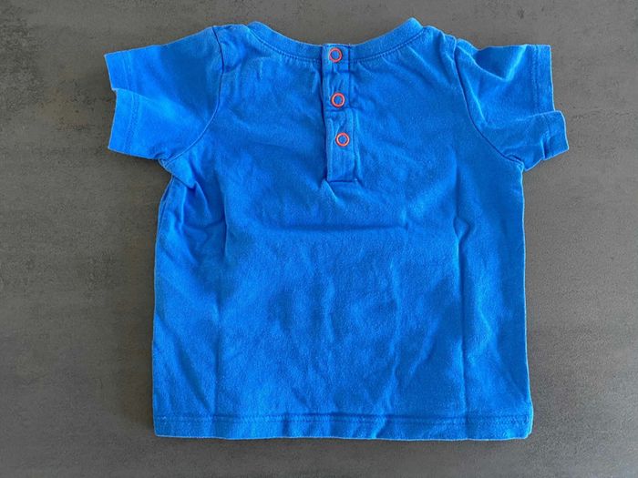 T-shirt bleu DPAM - 12 mois/74 cm - photo numéro 2