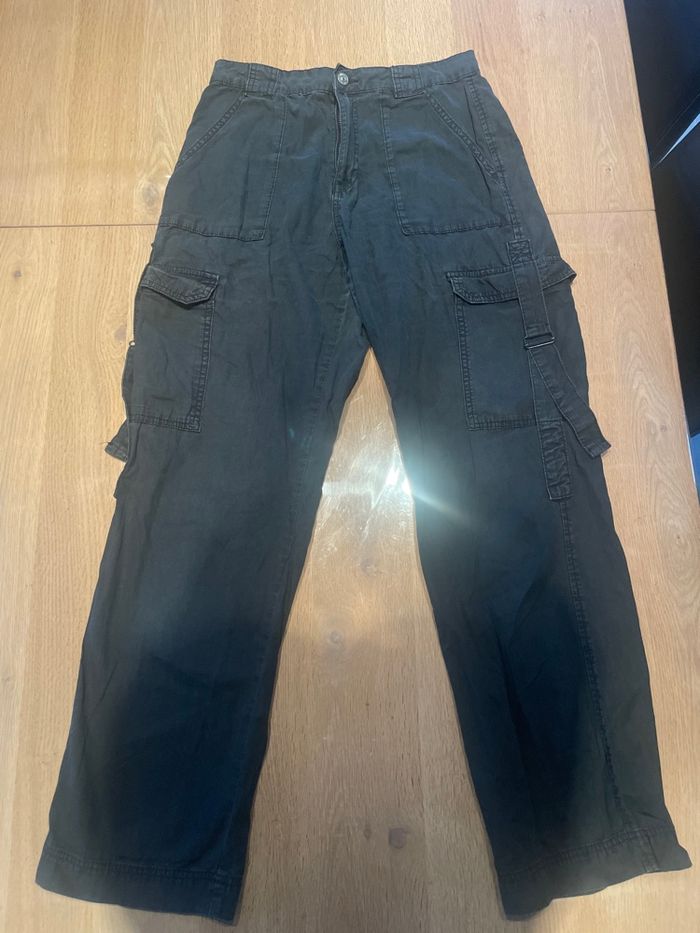 Pantalon en toile, cargo femme - photo numéro 1
