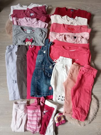 Lot vêtements fille - 6 mois 