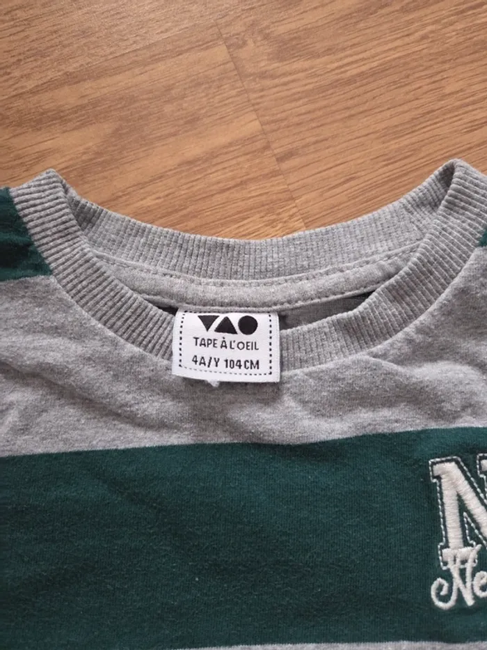 T-shirt garçon 4Y TAO - photo numéro 2