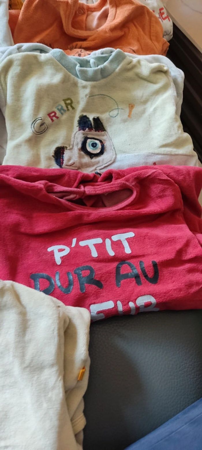 Lot 10 pyjamas 2 ans garçon - photo numéro 3