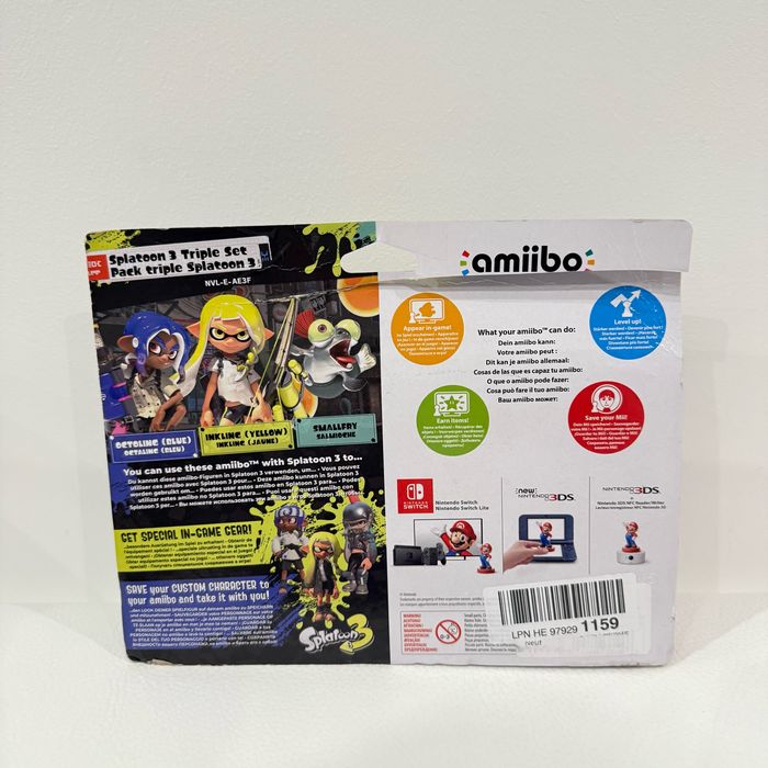 Coffret Amiibo Nintendo original dédié à Splatoon 3 neuf. - photo numéro 2