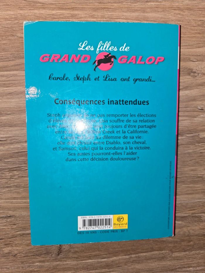 Livre " Les filles de grand galop" - photo numéro 2