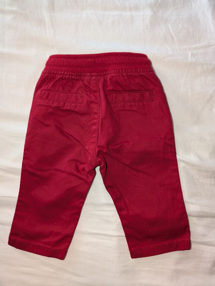 pantalon rouge garçon 3mois - photo numéro 2