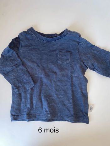 Tee shirt 6 mois