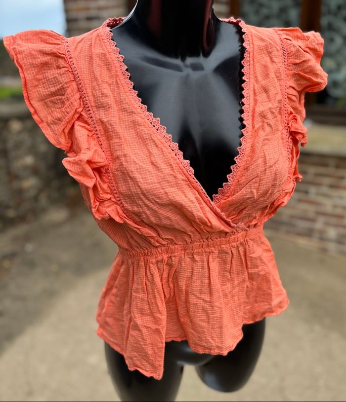 🌸 Top péplum col V dentelle Creeks 🌸 - photo numéro 3