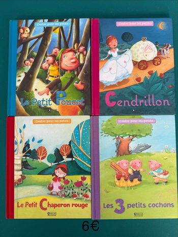 4 livres sur les contes 
