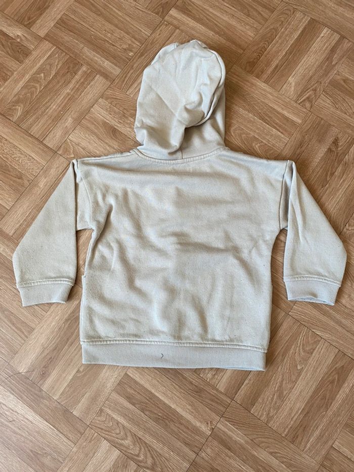 Sweat à capuche avec zip taille 24 mois Gémo - photo numéro 3