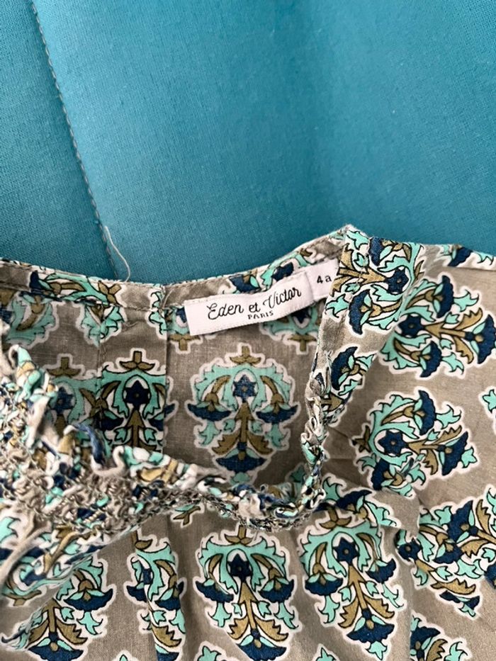 Blouse éden et Victor 4 ans - photo numéro 2
