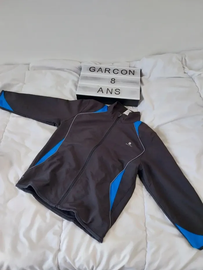 Veste de sport garçon 8 ans