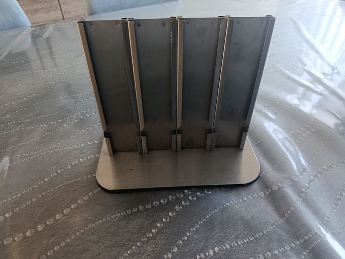 Support dosettes inox