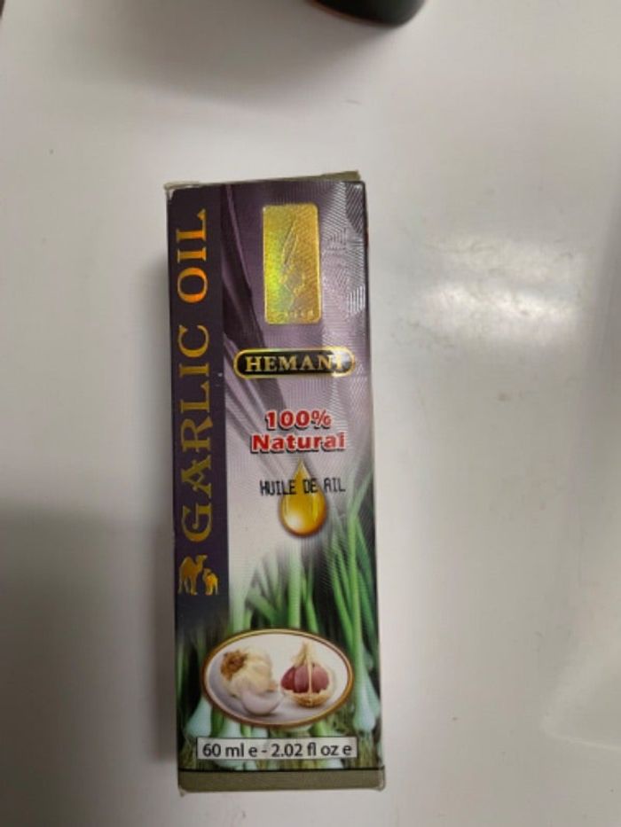 Huile ail pousse