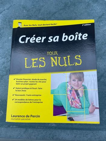 Créer sa boîte pour les Nuls – 2ᵉ édition – Laurence de Percin