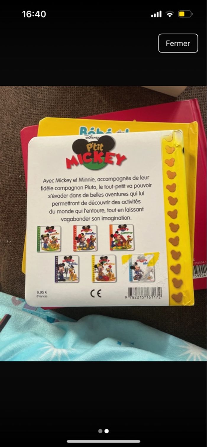 P’tit Mickey bricoleur Disney - photo numéro 2