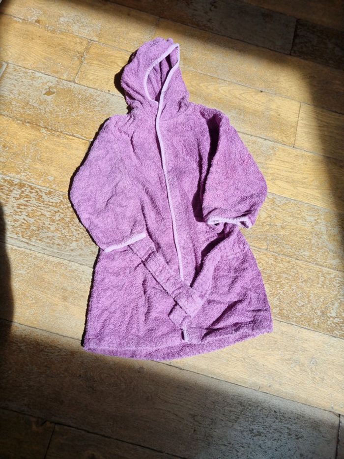 Peignoir de bain vert baudet 4ans