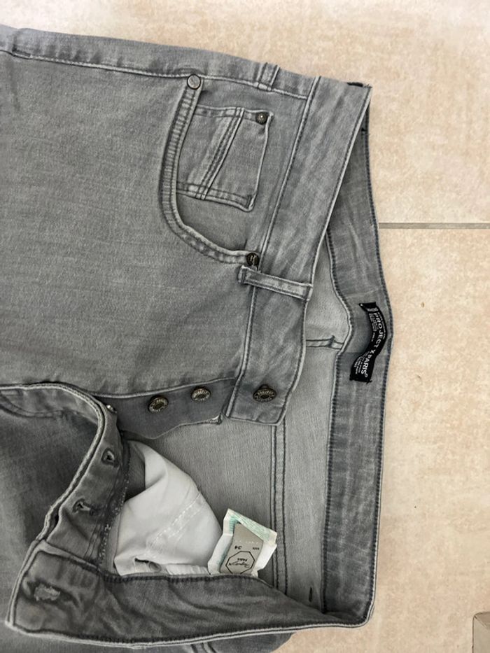 Jean slim basic skinny gris - photo numéro 6