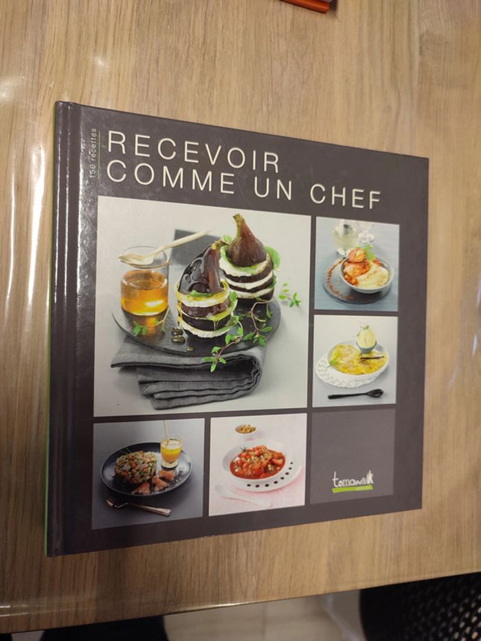 Livre recevoir comme un chef
